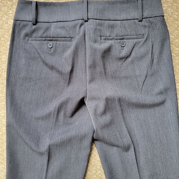 Ann Taylor Loft Outlet Gray Dress Trouser Size 8 - Picture 3 of 3